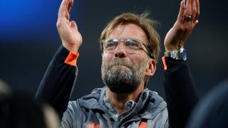 Liverpool manager Jurgen Klopp applauding his players